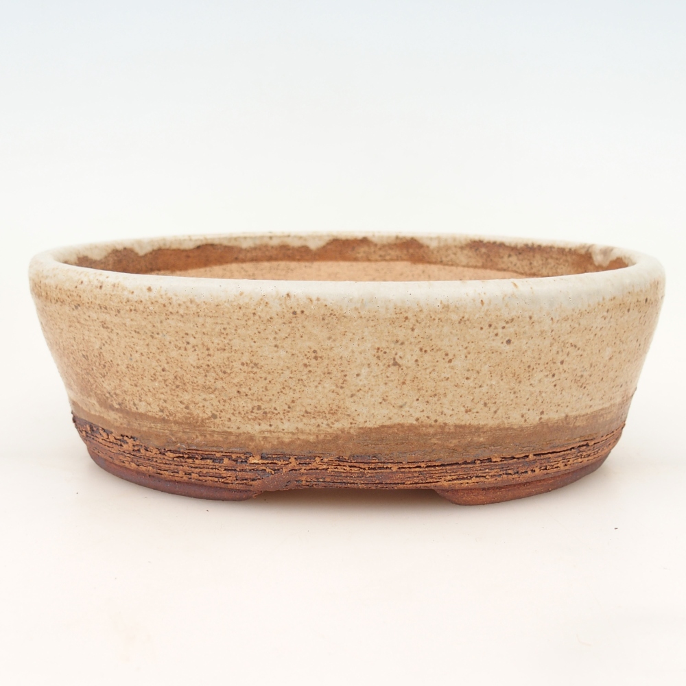 Miska na bonsaj 20 x 16,5 x 6,5 cm , farba béžová
