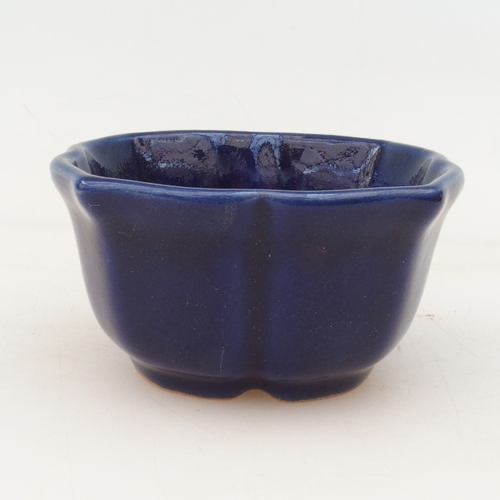 Bonsai miska + podmiska H95 - modrá