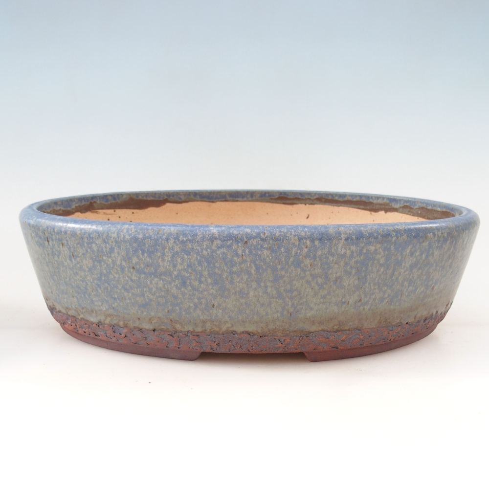 Miska na bonsaj 33 x 25 x 8 cm , farba modrá