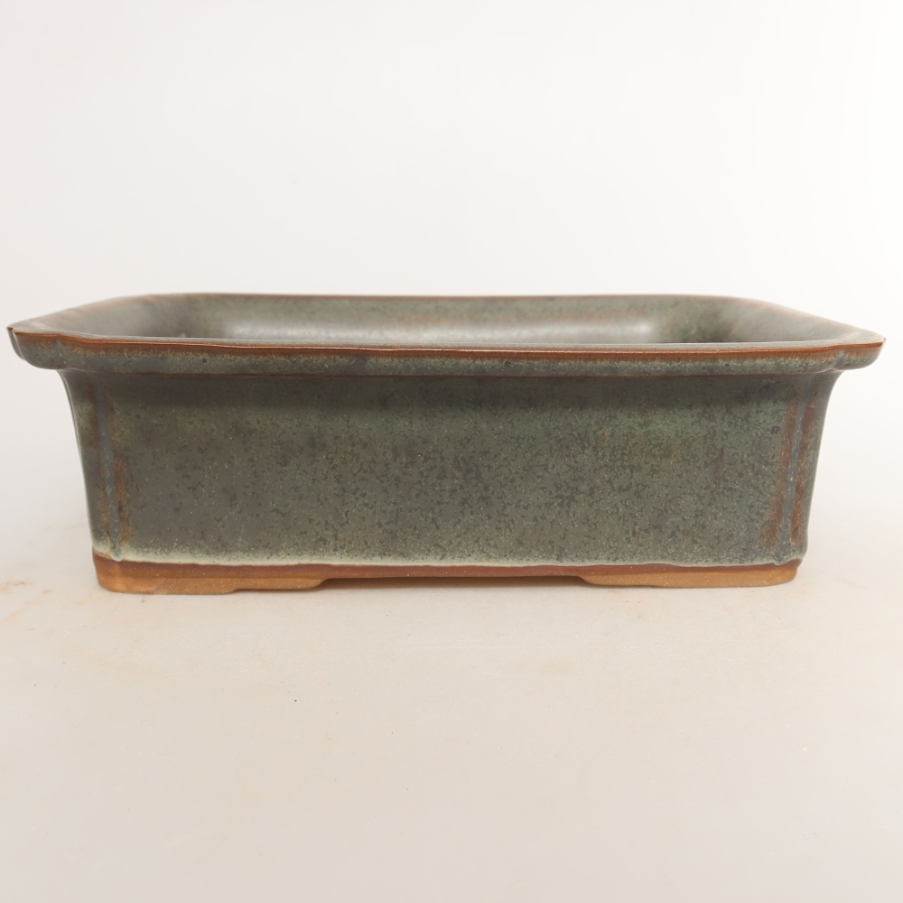 Keramická miska  20 x 15,5 x 5,5 cm, farba hnedá