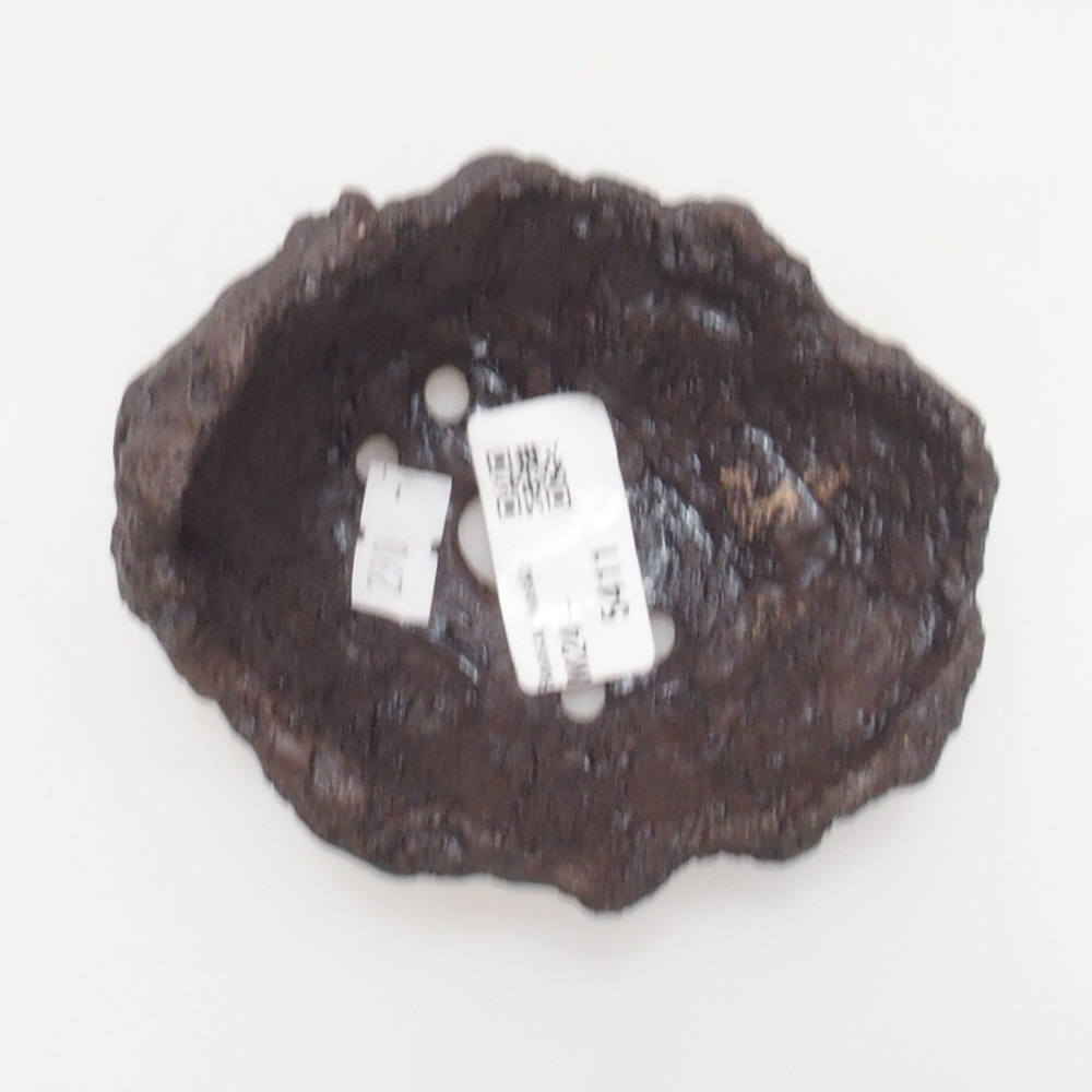 Keramická Škrupina 9 x 7,5 x 9 cm , farba hnedá