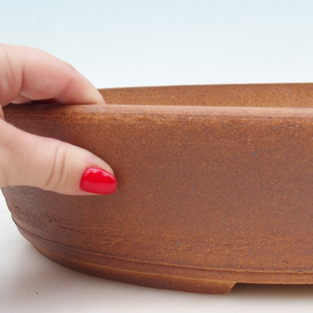 Miska na bonsaj 39 x 31 x 8,5 cm , farba hnedá