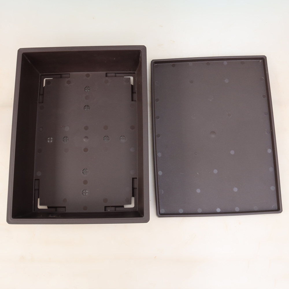 Plastová miska na bonsaje + podmiska MP-6 – 41 x 30,5 x 10 cm