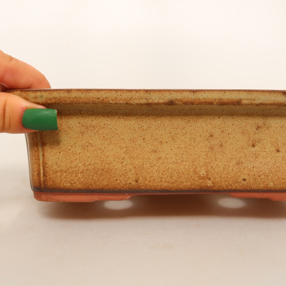 Keramická Miska 20 x 15,5 x 6 cm, farba hnedá