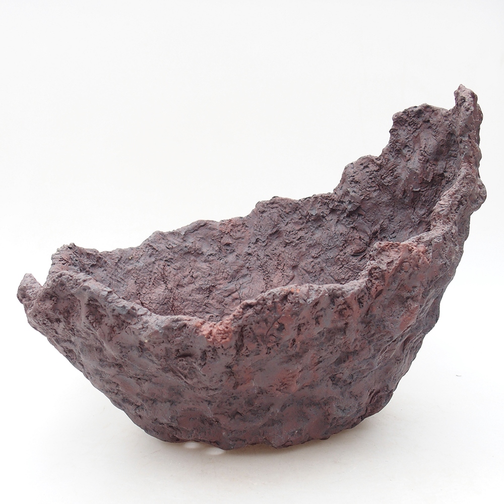 Keramická Škrupina 23,5 x 24,5 x 20 cm , farba hnedá