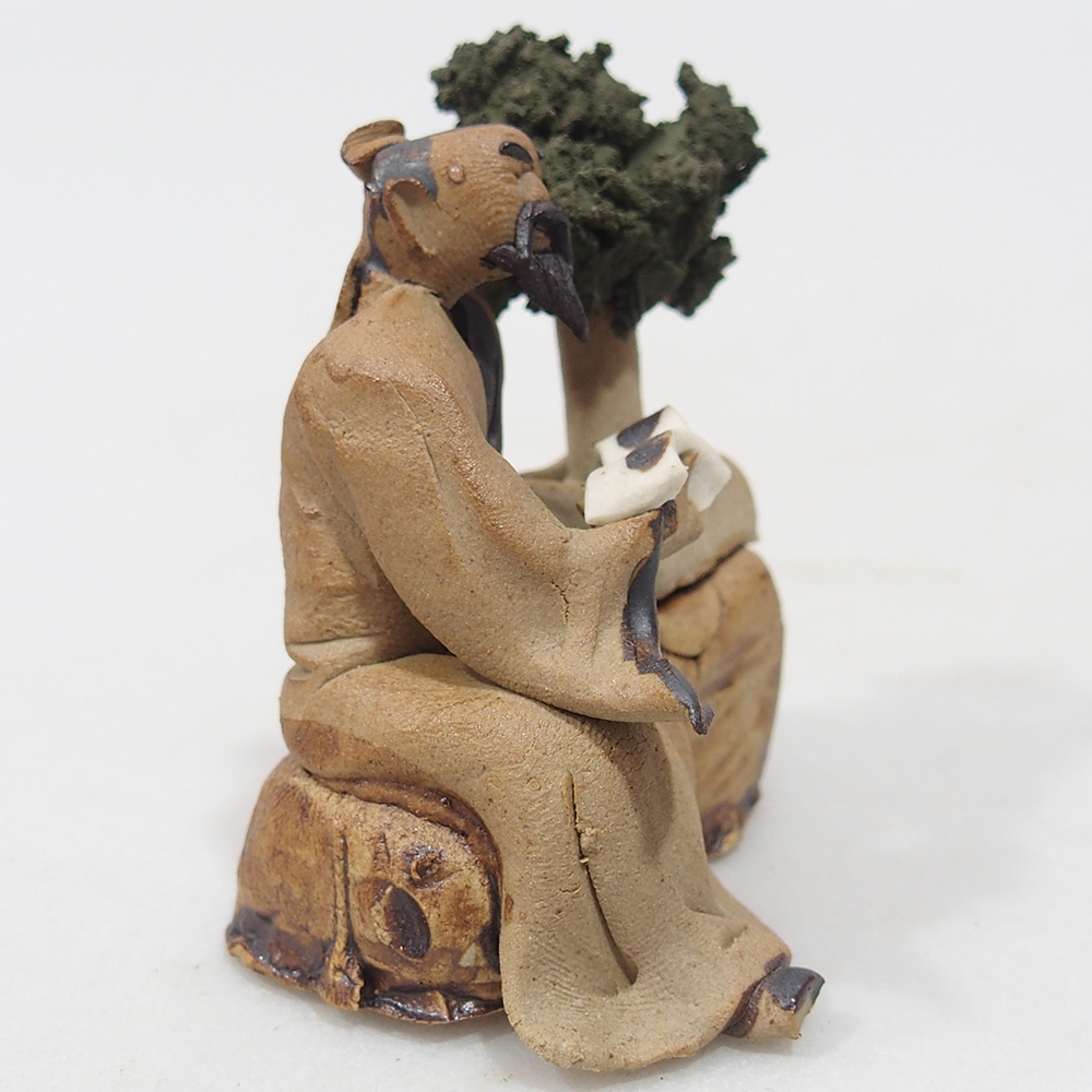 Keramická figúrka - Bonsaiista