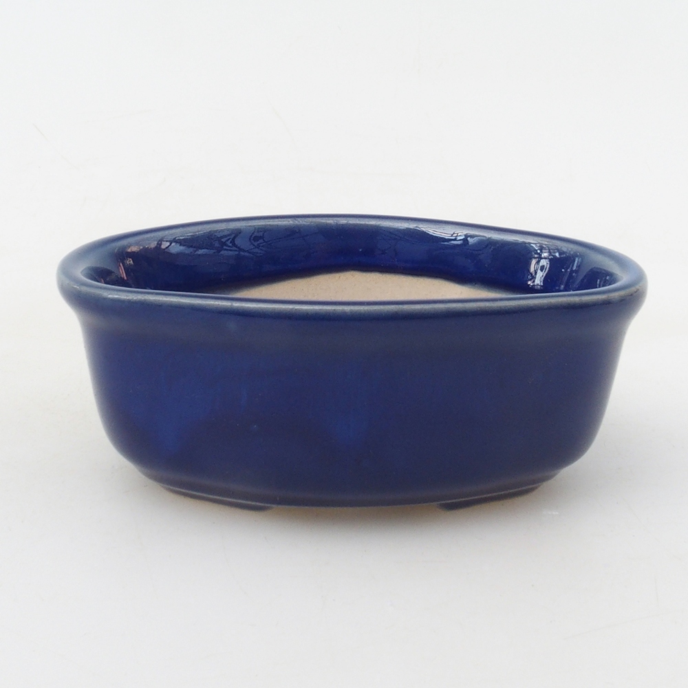 Bonsai miska H05 – 11 x 8 x 4 cm. - modrá