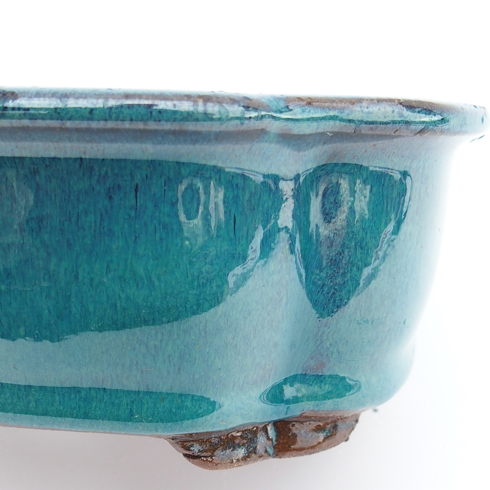 Misa 20 x 16 x 6,5 cm modrozelená