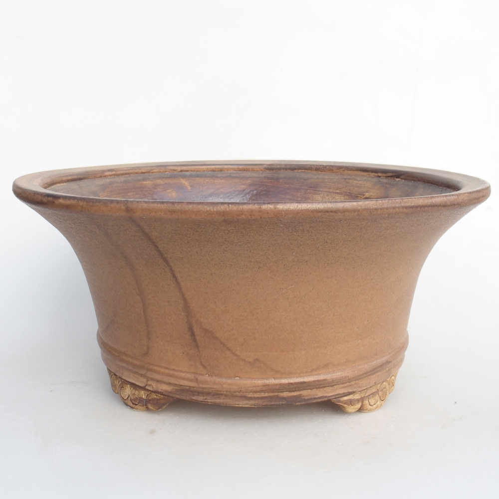 Keramická miska na bonsaje 31,5 x 31,5 x 14 cm, ružová