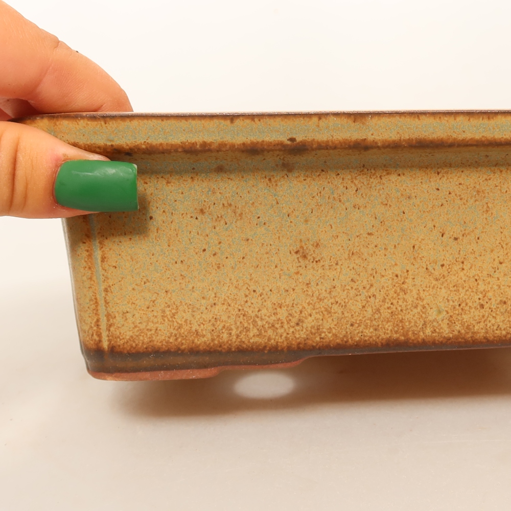 Keramická Miska 20 x 15,5 x 6 cm, farba hnedá