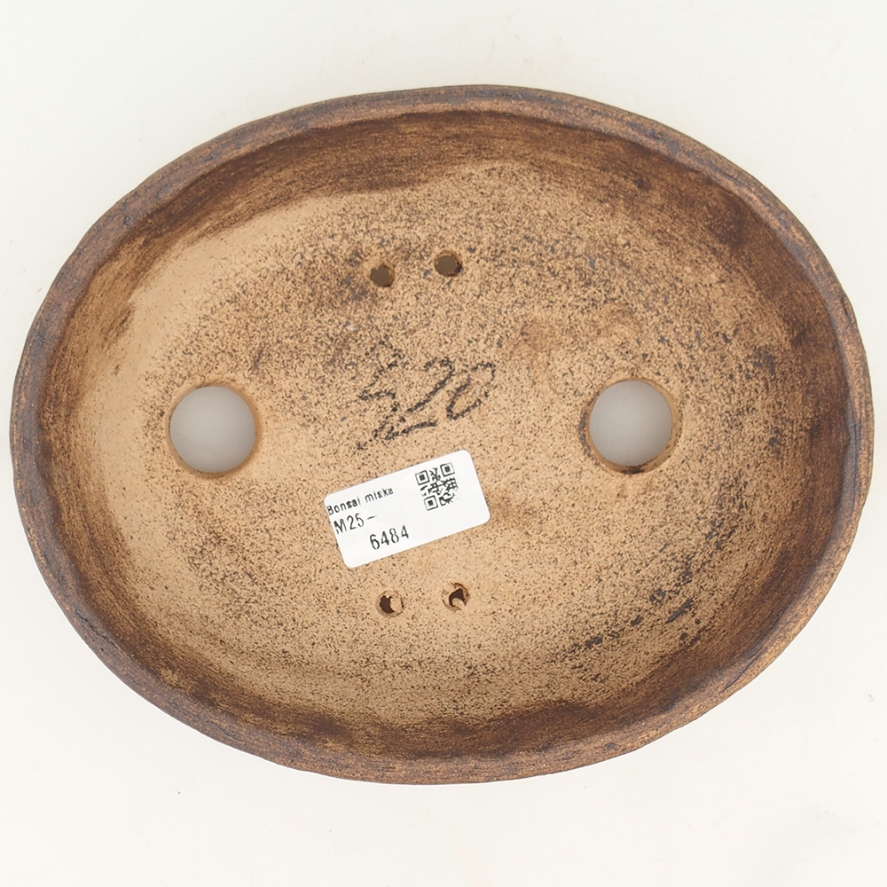 Miska na bonsaj 20 x 16 x 6 cm , farba hnedá