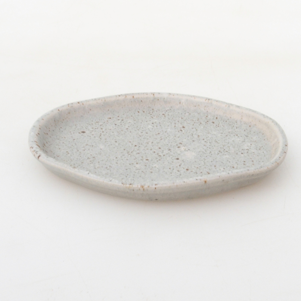 Keramická podmiska H05 -11 x 8,5 x 1 cm - béžová