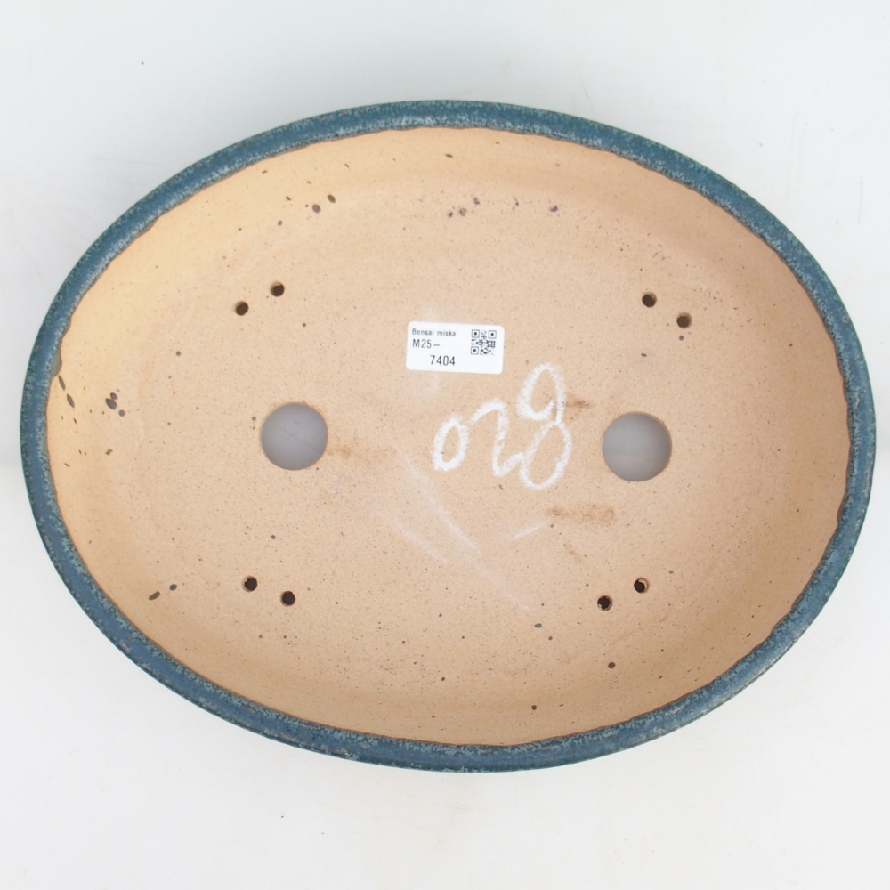 Miska na bonsaj 32,5 x 25,5 x 7,5 cm , farba modrá