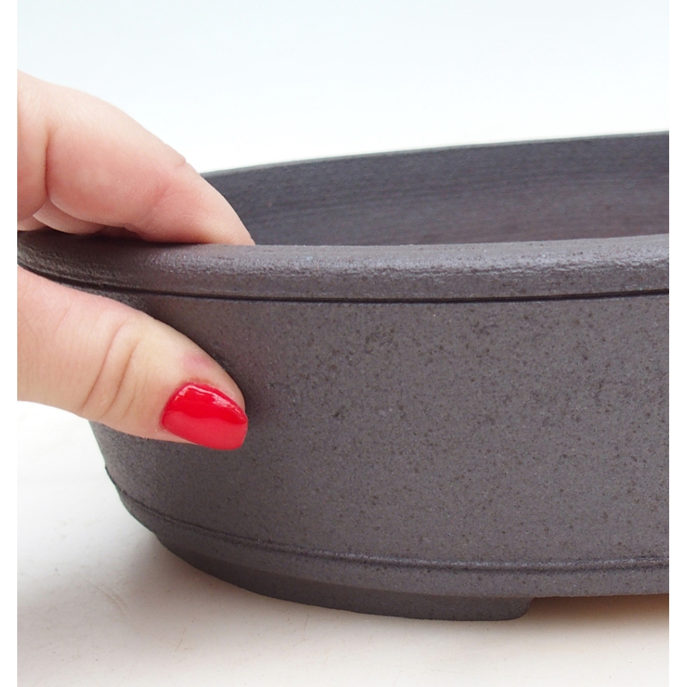 Miska na bonsaj 32 x 25 x 7,5 cm , farba hnedá