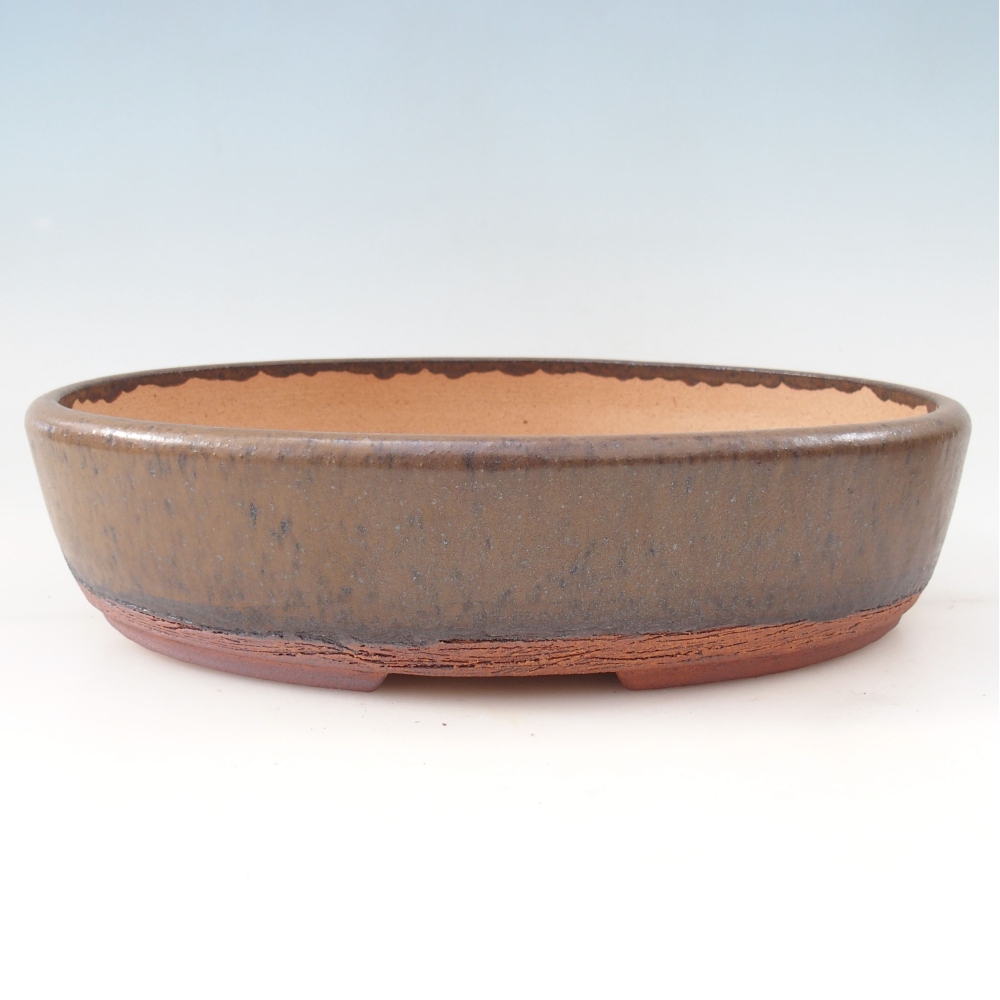 Miska na bonsaj 32 x 25 x 8 cm , farba hnedá