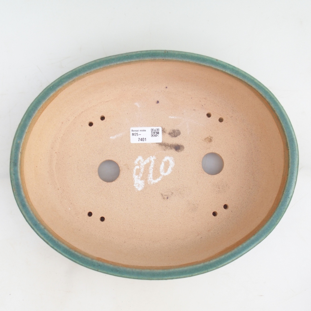 Miska na bonsaj 32,5 x 26 x 8,5 cm , farba zelená