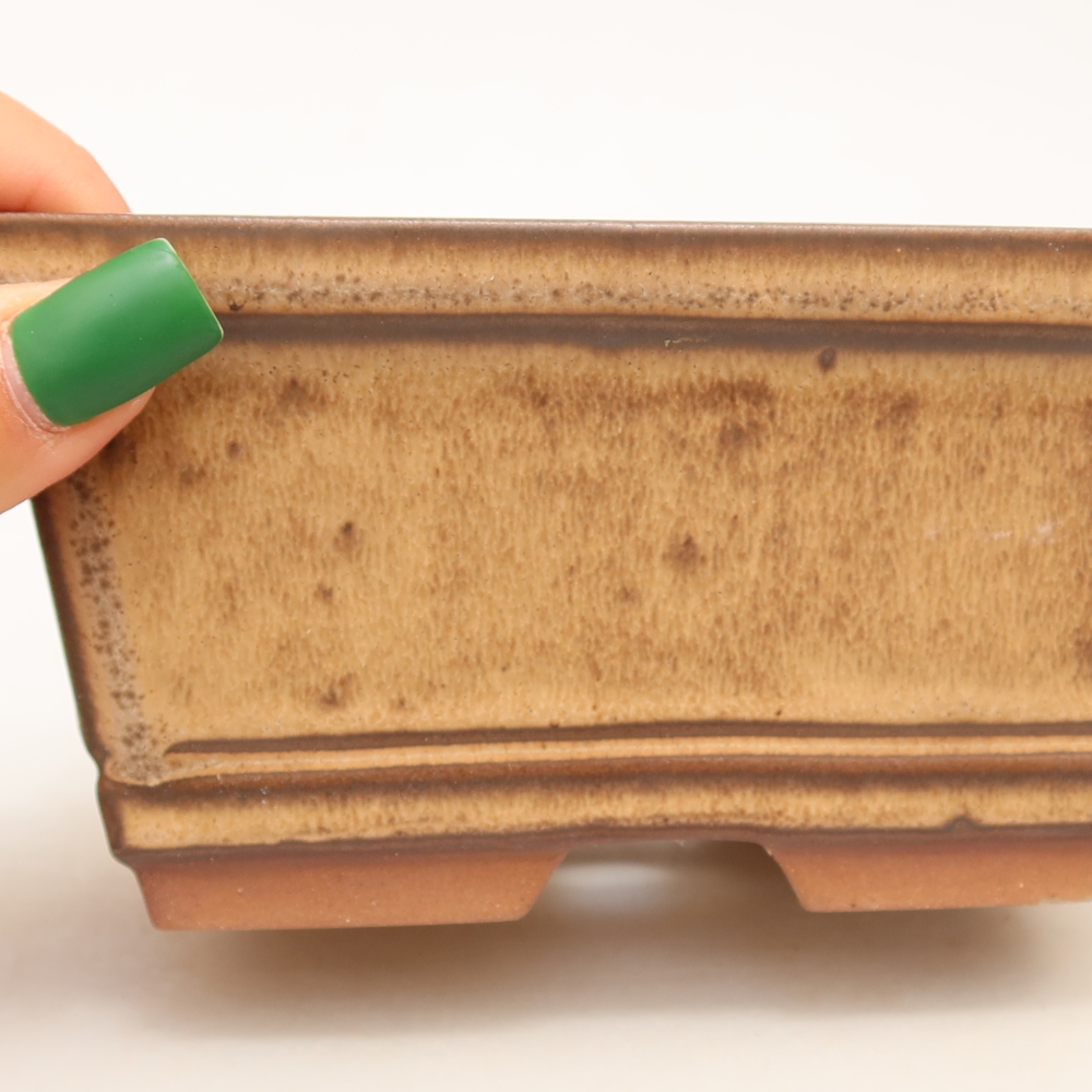 Keramická miska  14,5 x 12,5 x 7 cm, farba hnedá