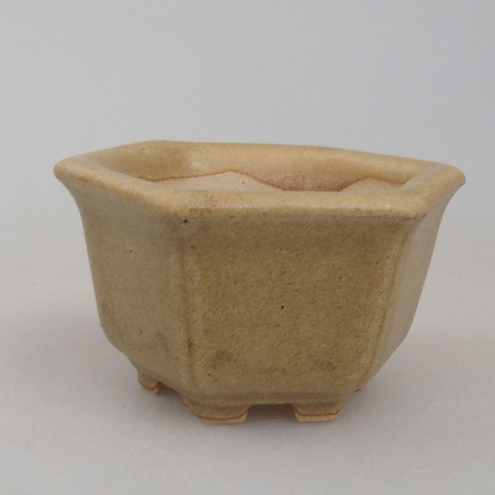 Mini bonsai miska 5 x 4,5 x 3  cm, farba hnedá