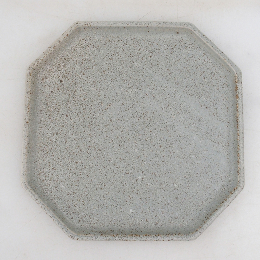 Keramická podmiska H14 - 18 x 18 x 1 cm - béžová