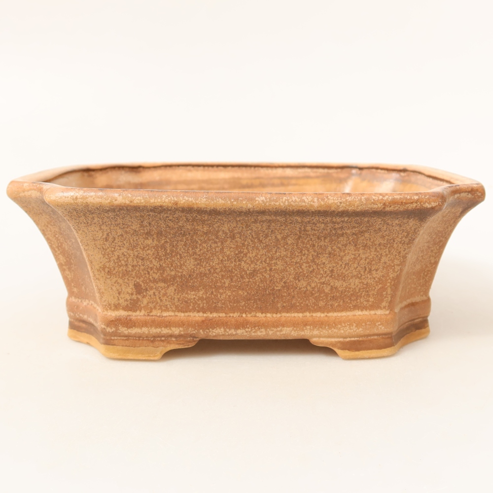 Keramická miska na bonsai 18 x 15 x 6 cm, farba ružová