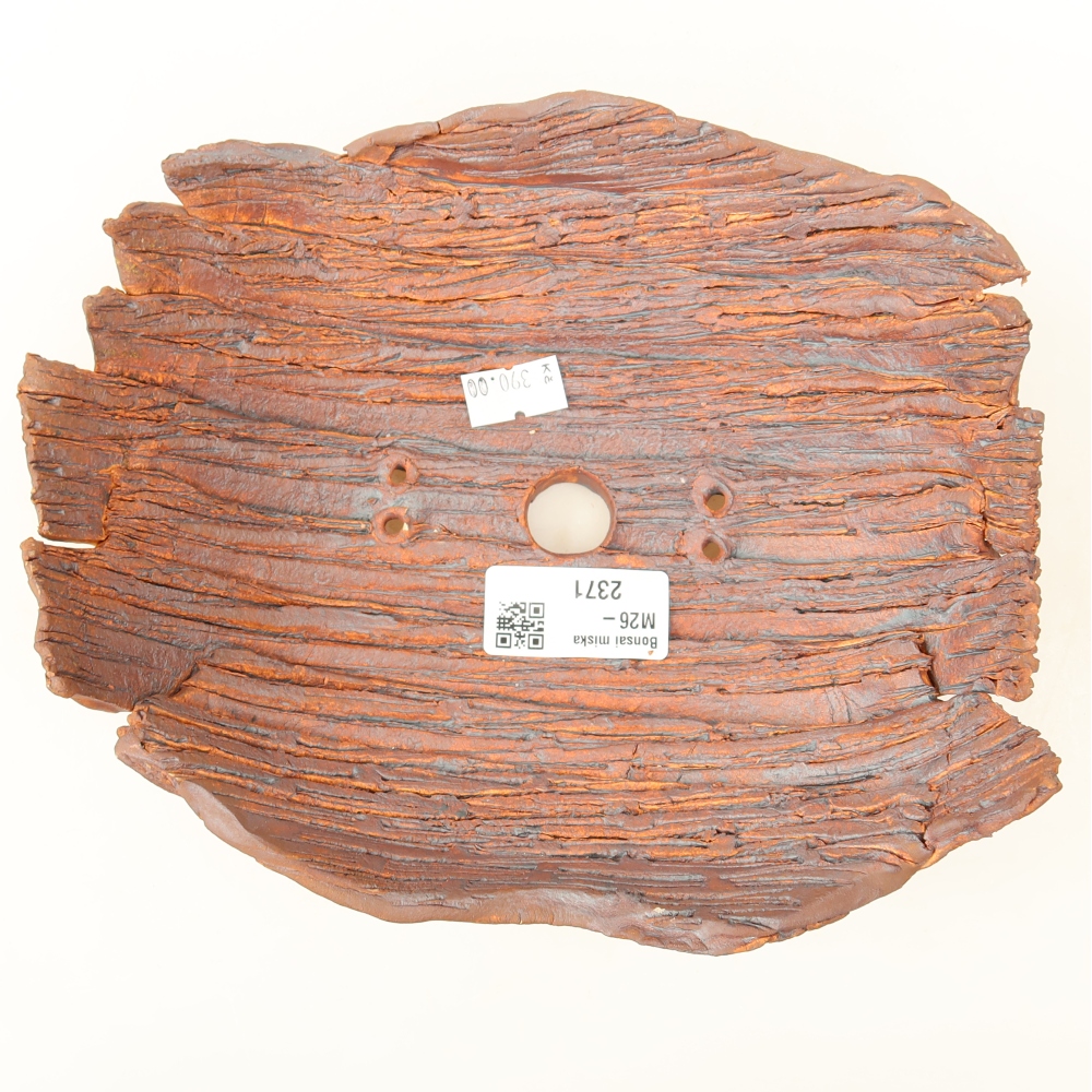 Keramická škrupina  20 x 17 x 7,5 cm, farba hnedá