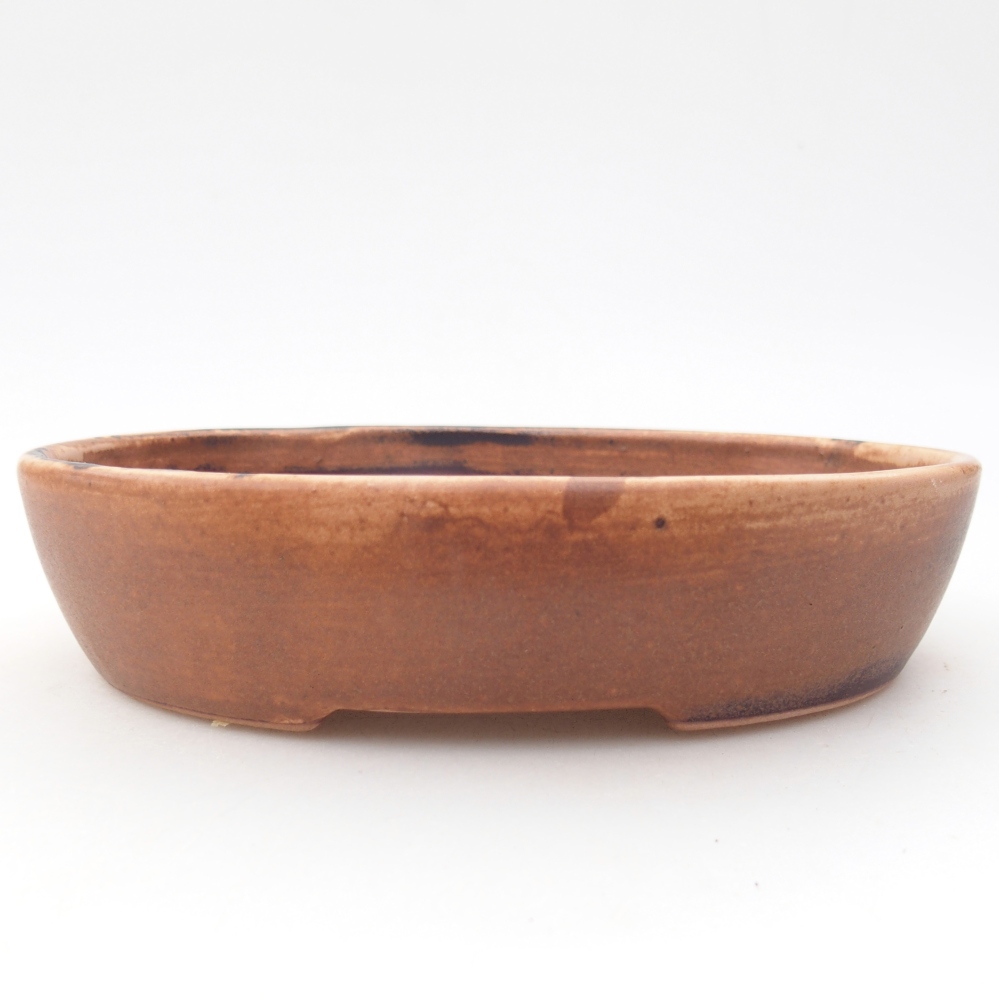 Keramická miska na bonsaje 17 x 14 x 4 cm, ružová