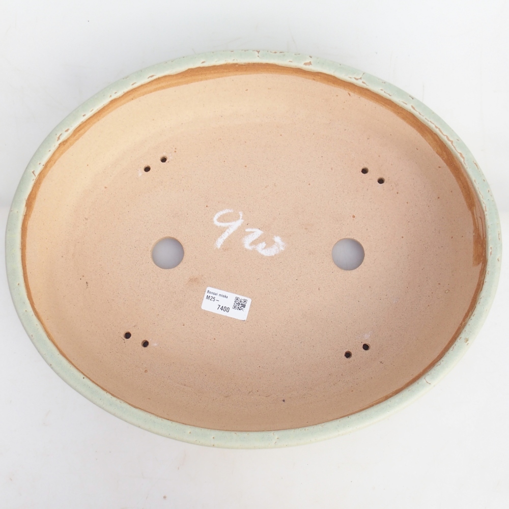 Miska na bonsaj 39 x 31,5 x 9 cm , farba zelená