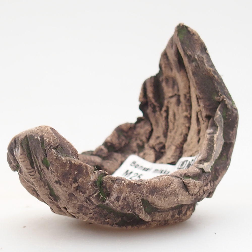 Keramická mušľa 6,5 x 5,5 x 6 cm , farba zelená