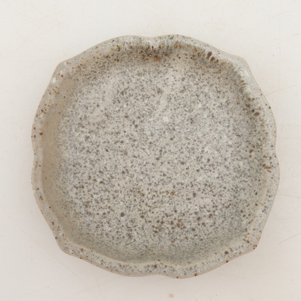 Keramická podmiska H95 - 8 x 8 x 1 cm - béžová