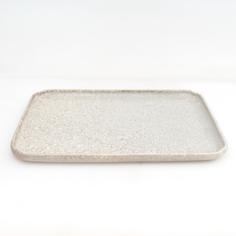 Keramický tanier H20 - 26,5 x 20 x 1,5 cm - zelený