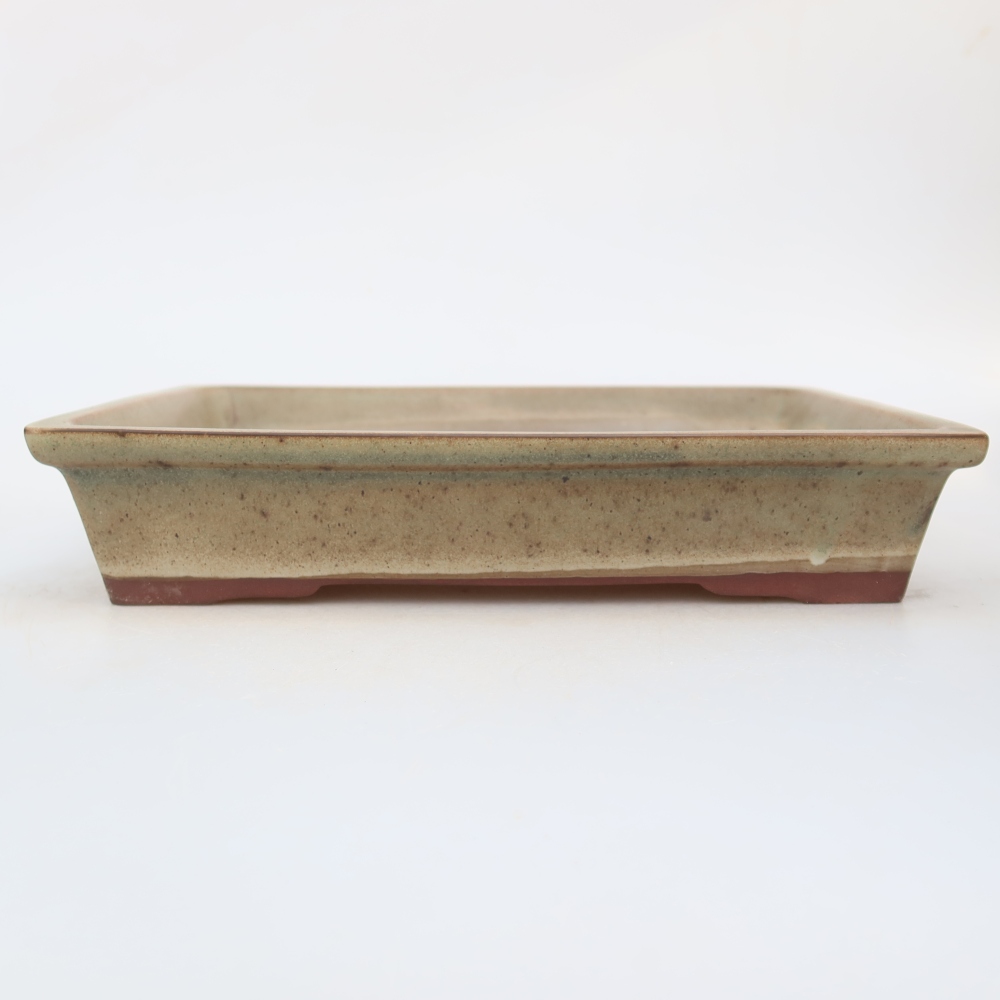 Keramická miska  26 x 19,5 x 5,5 cm, farba béžová