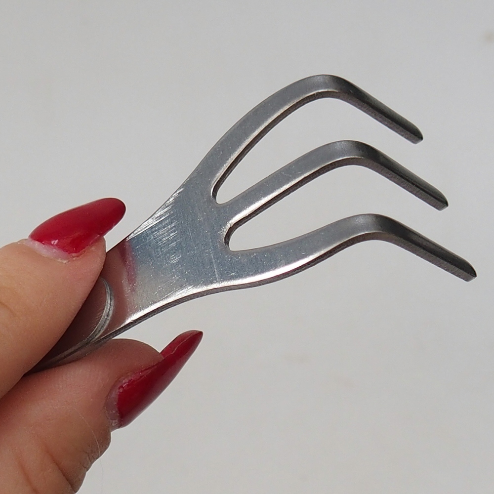 Drapák a pinzeta 22 cm - nerezová oceľ