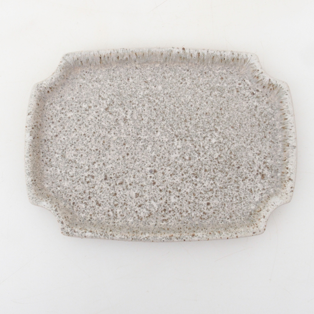 Keramická podmiska H17 -15,5 x 11 x 1 cm - béžová
