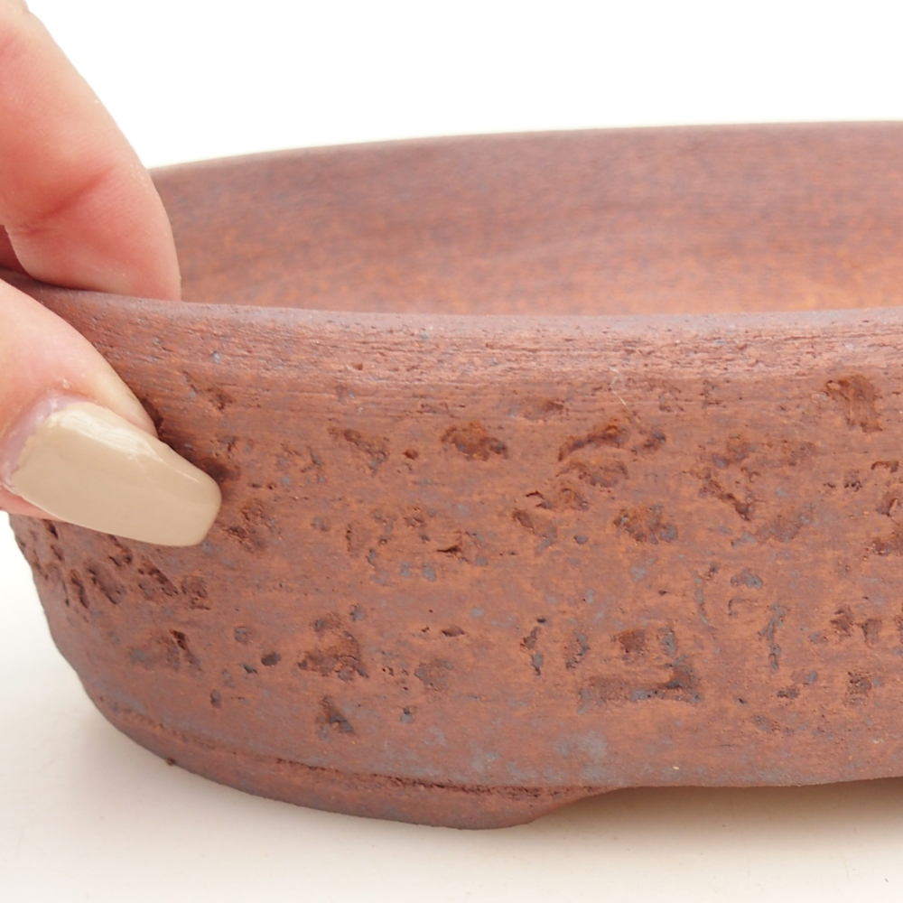 Miska na bonsaj 19,5 x 16 x 6 cm , farba kovu