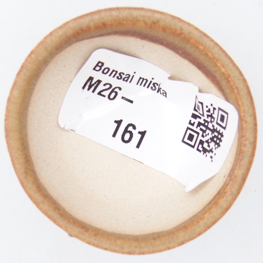 Mini bonsajová miska 4,5 x 4,5 x 2,5 cm, hnedá