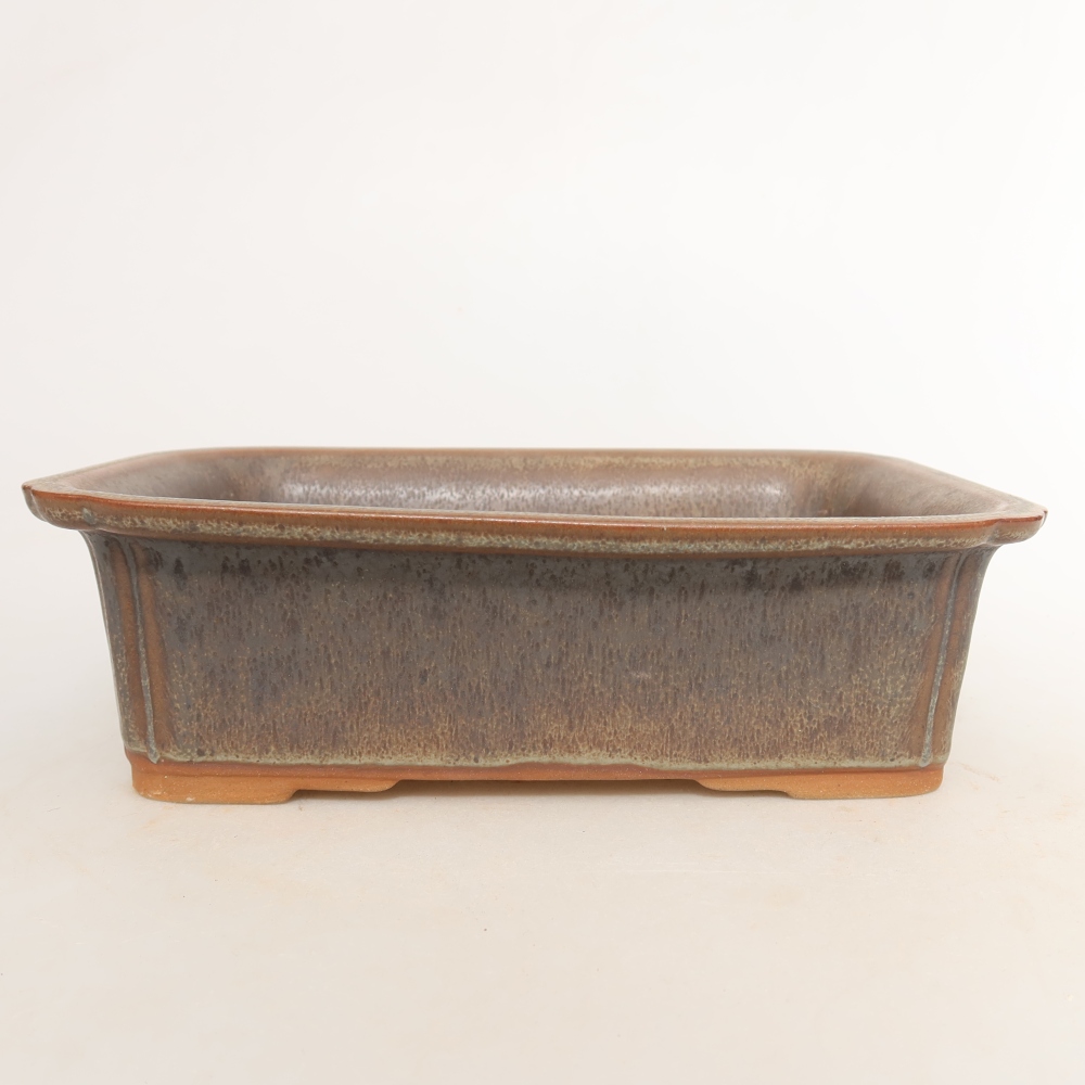 Keramická miska  20 x 15,5 x 5,5 cm, farba hnedá