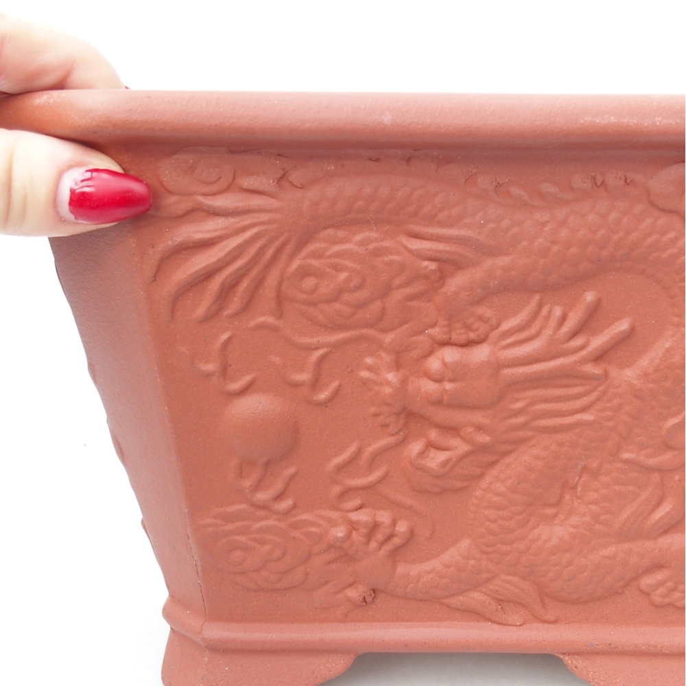 Misa 21 x 21 x 14 cm tehlovej farby