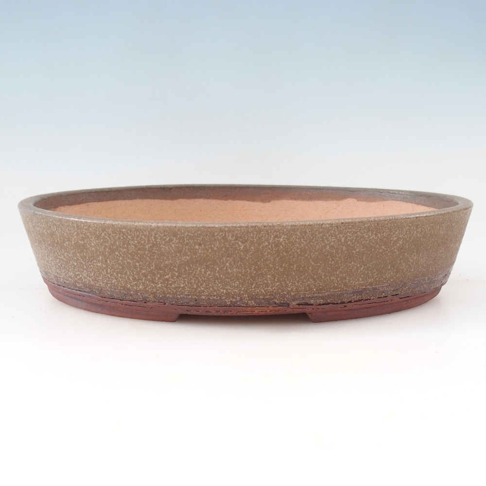 Miska na bonsaj 33 x 25,5 x 6,5 cm , farba hnedá