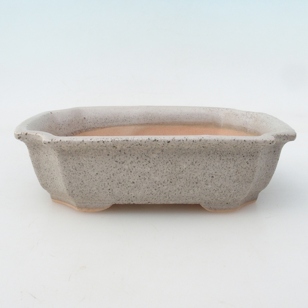 Bonsai miska + podmiska H01 - 12x9x5 cm