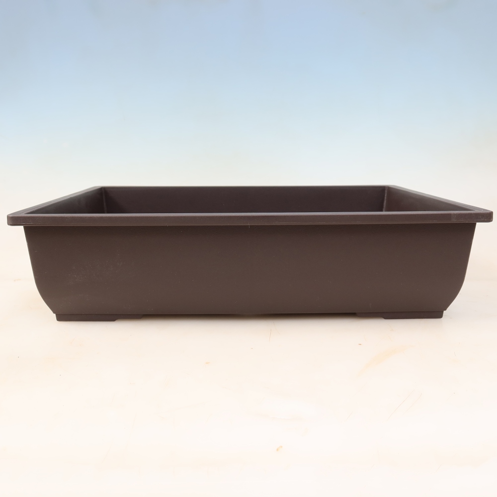 Plastová miska na bonsaje MP-6, hnedá – 41 x 30,5 x 10 cm