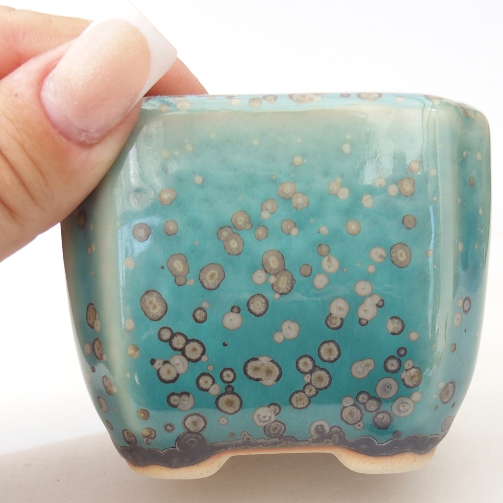 Miska 7 x 7 x 6 cm modrá
