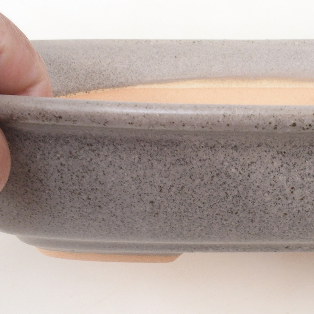 Bonsai miska H09 – 30 x 23 x 7,5 cm. - béžová