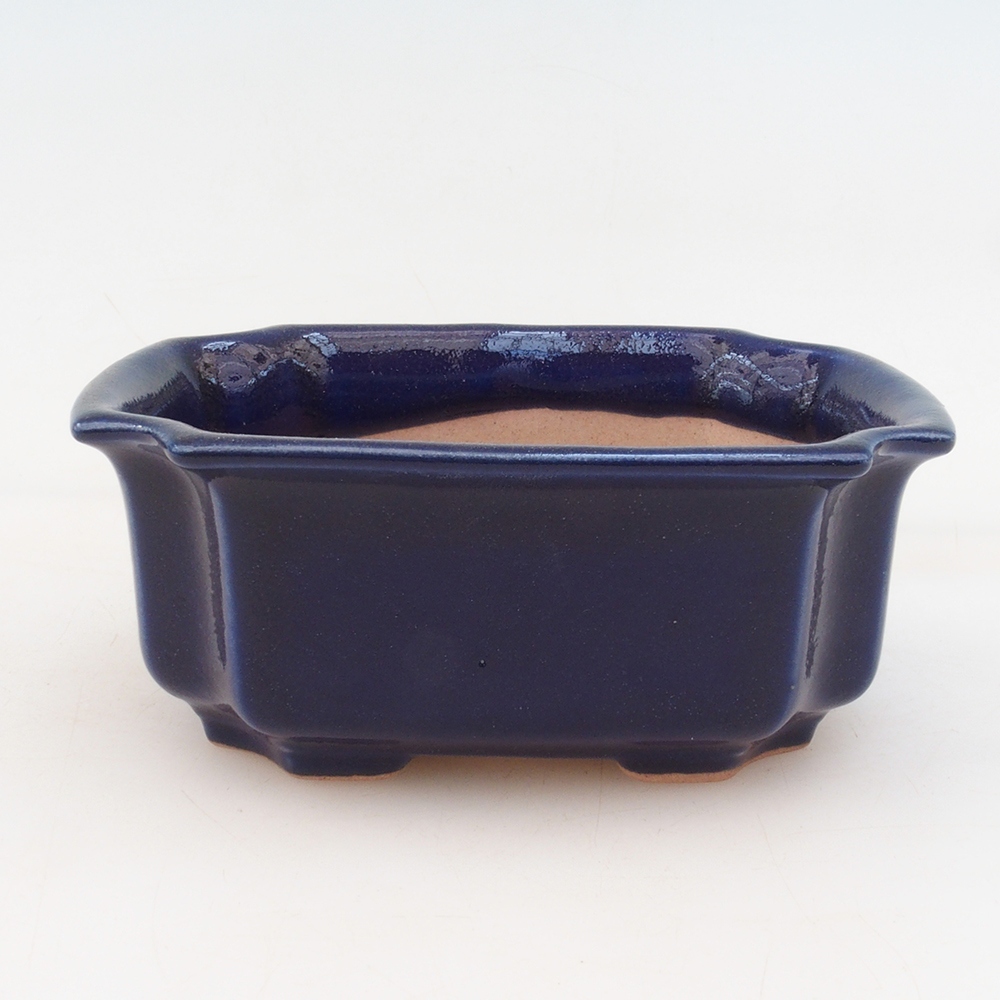 Bonsai miska + podmiska H01 - modrá