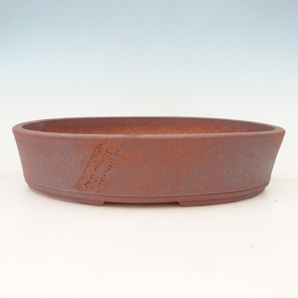 Miska na bonsaj 38,5 x 30 x 8,5 cm , farba kovu