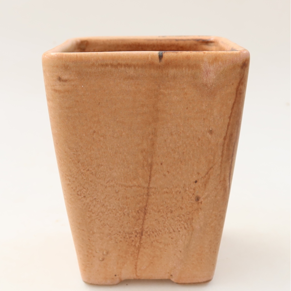 Keramická miska na bonsai 8,5 x 8,5 x 11 cm, farba ružová