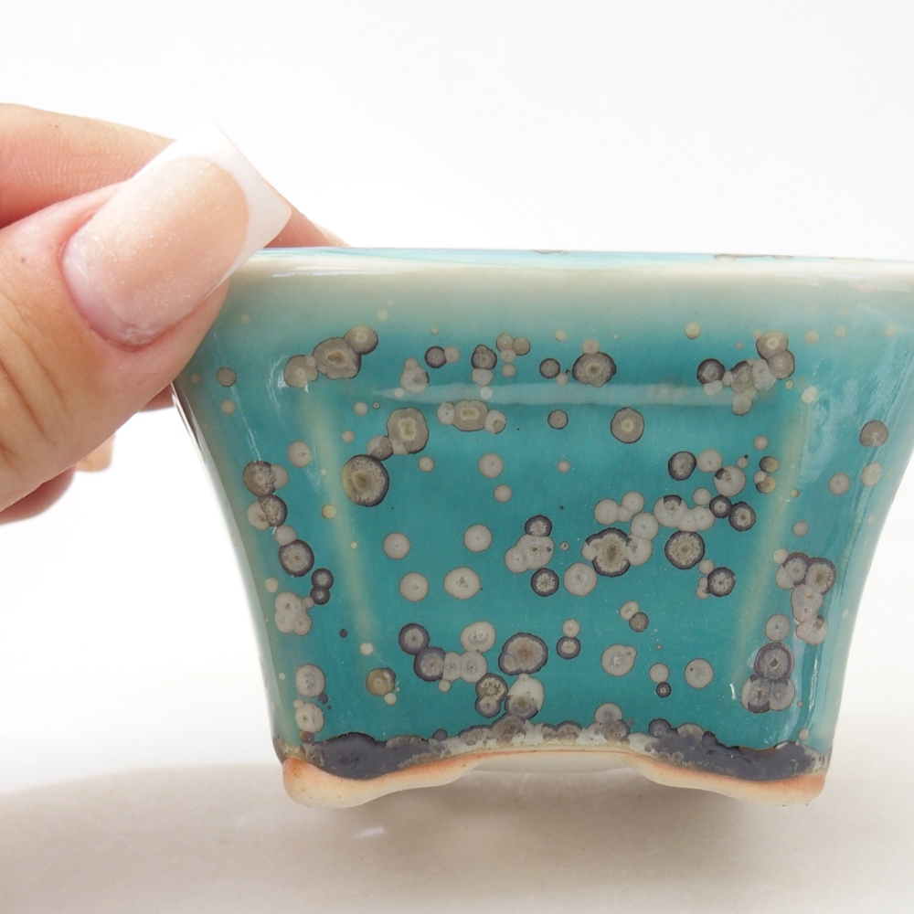 Misa 8,5 x 8,5 x 6 cm modrá