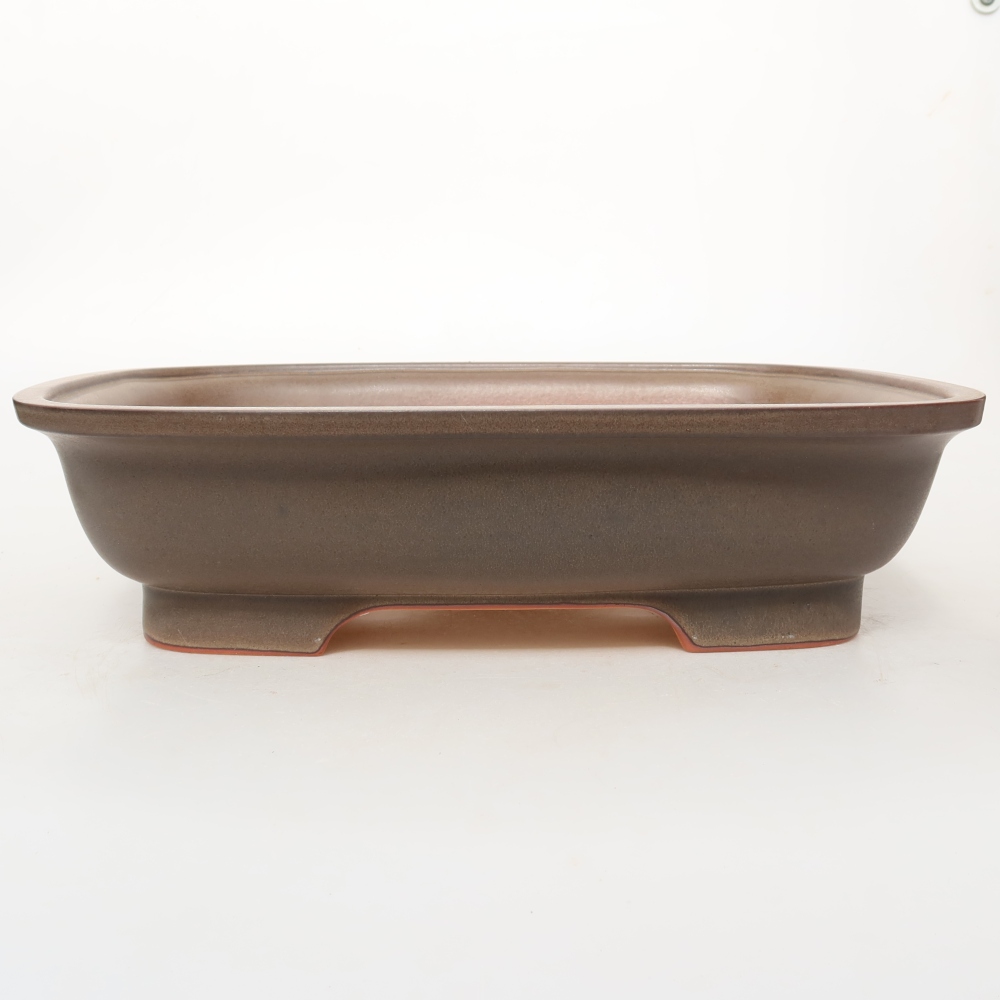 Keramická Miska 33 x 25 x 9,5 cm, farba hnedá