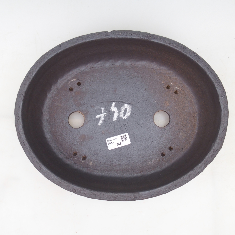 Miska na bonsaj 33 x 26,5 x 8,5 cm , farba hnedá