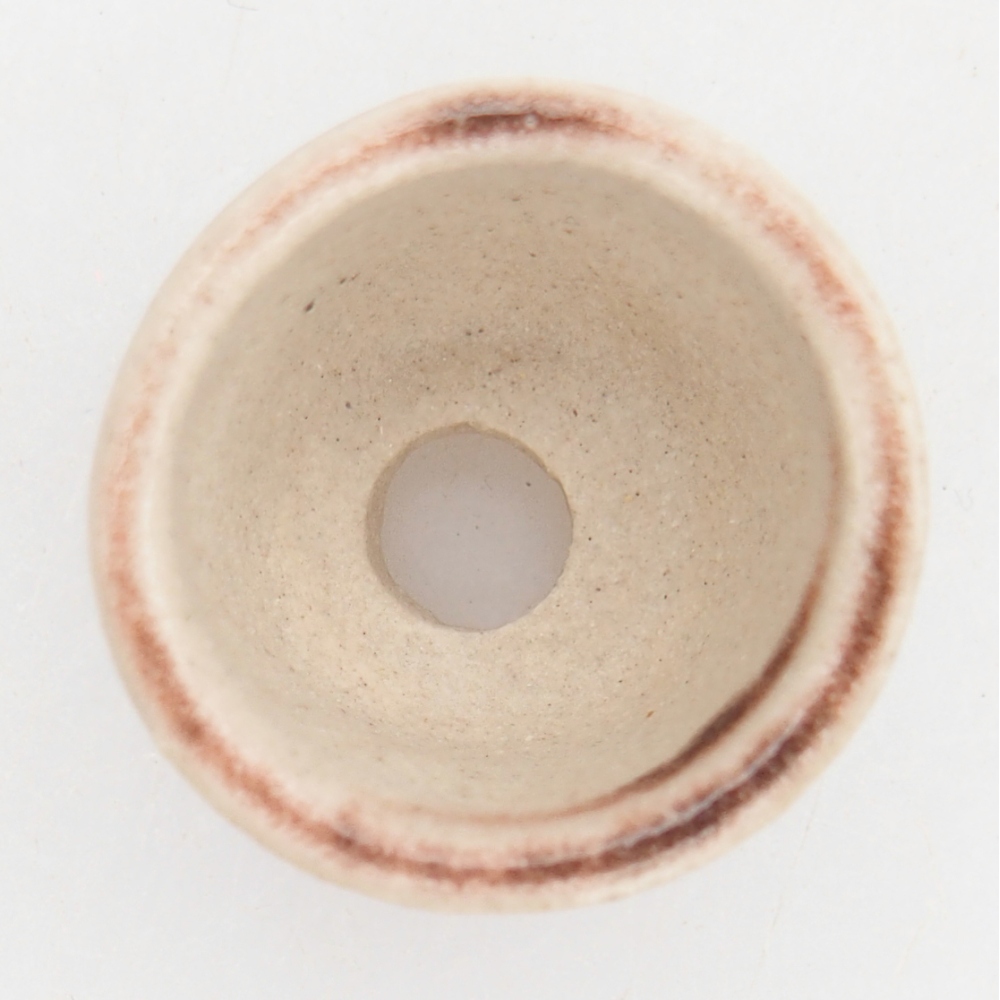 Mini bonsajová miska 2 x 2 x 1,5 cm, farba červená