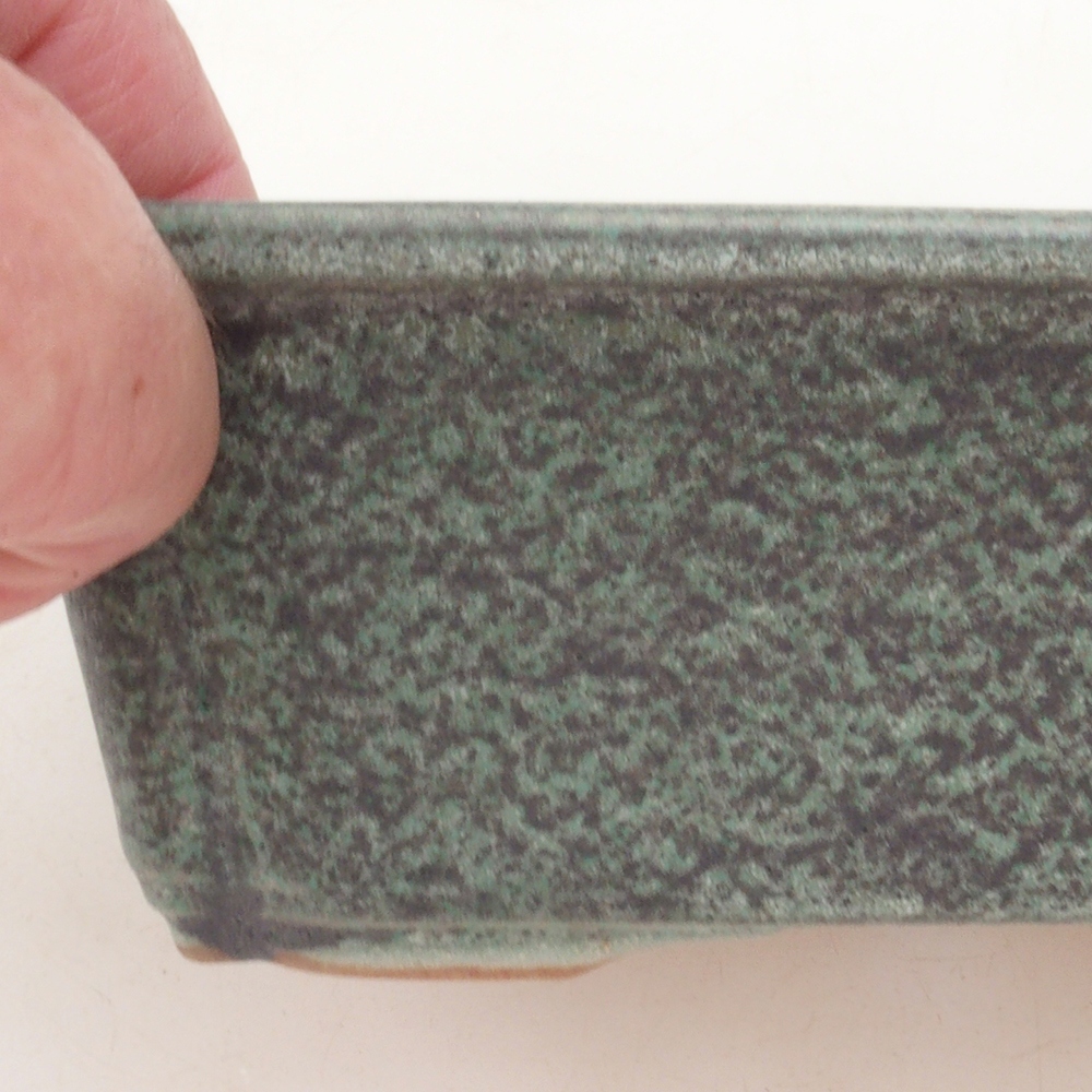 Bonsai miska H50 – 17 x 12,5 x 5,5 cm. - zelená
